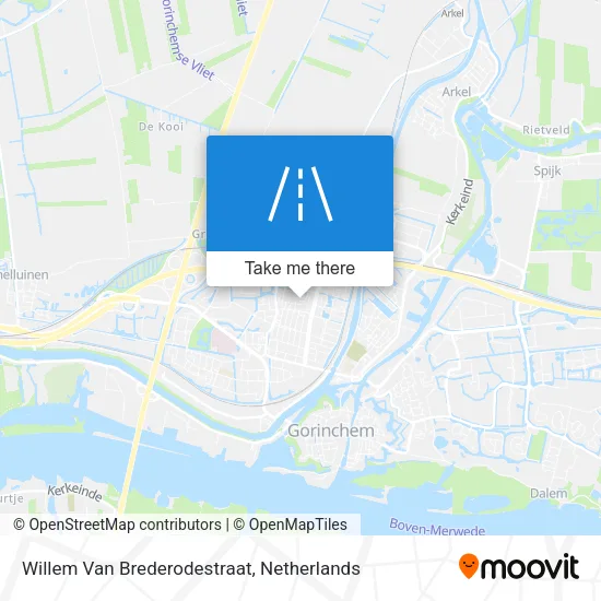 Willem Van Brederodestraat Karte