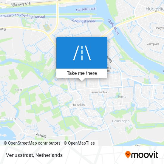 Venusstraat map