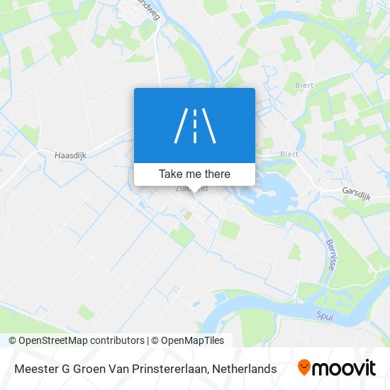 Meester G Groen Van Prinstererlaan map