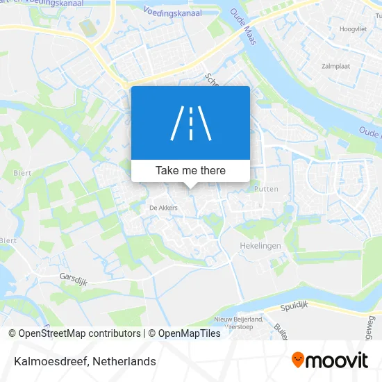 Kalmoesdreef map