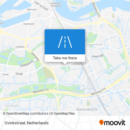 Ovinkstraat map