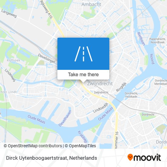 Dirck Uytenboogaertstraat map
