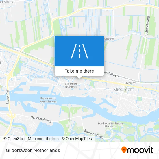 Gildersweer map