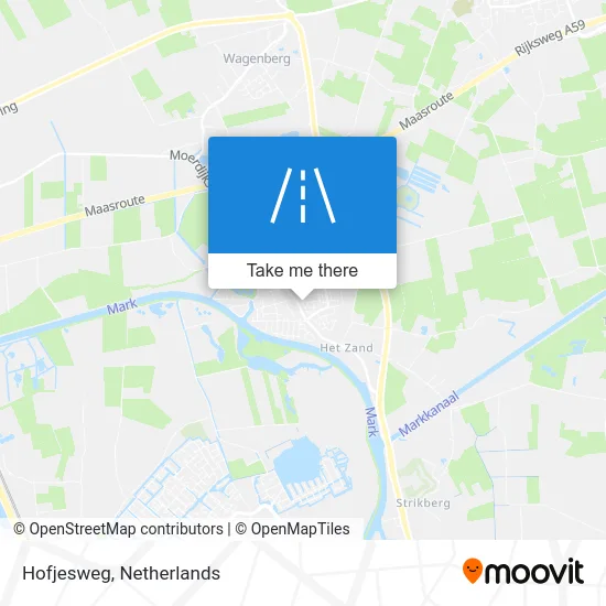 Hofjesweg Karte