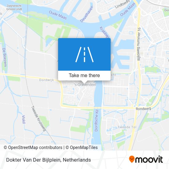 Dokter Van Der Bijlplein map