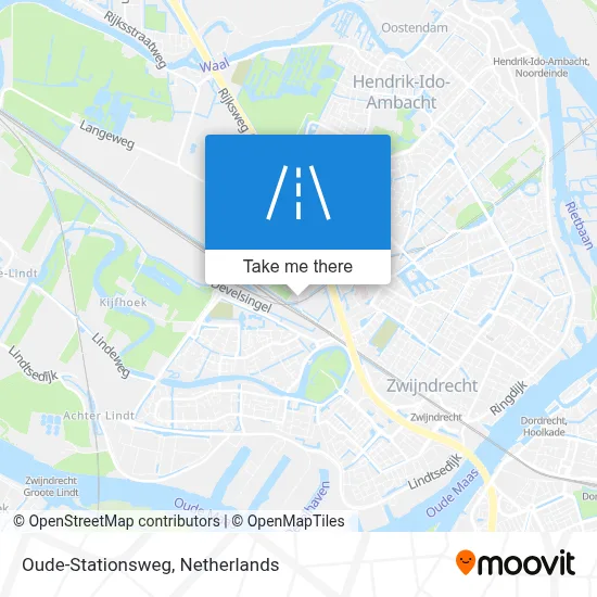 Oude-Stationsweg map