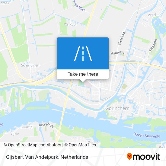 Gijsbert Van Andelpark map