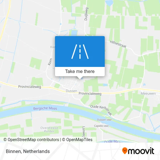 Binnen map