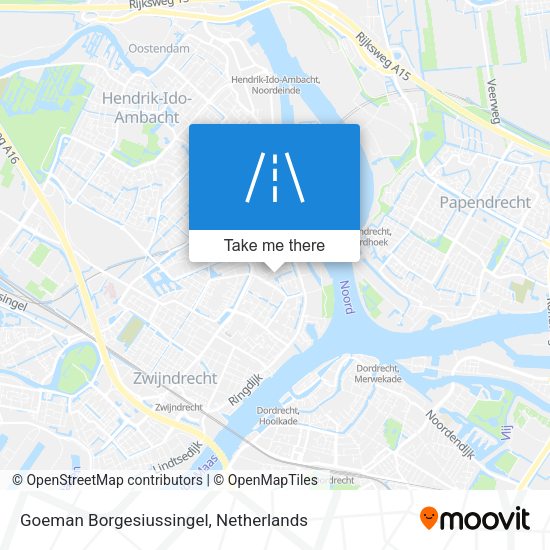 Goeman Borgesiussingel map