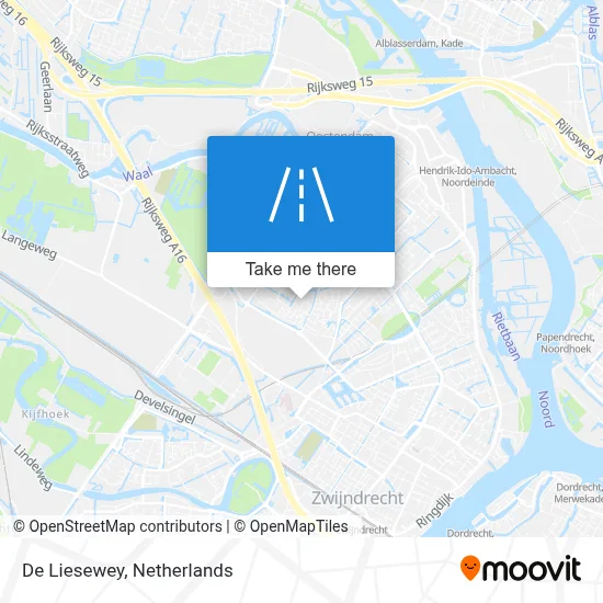 De Liesewey map