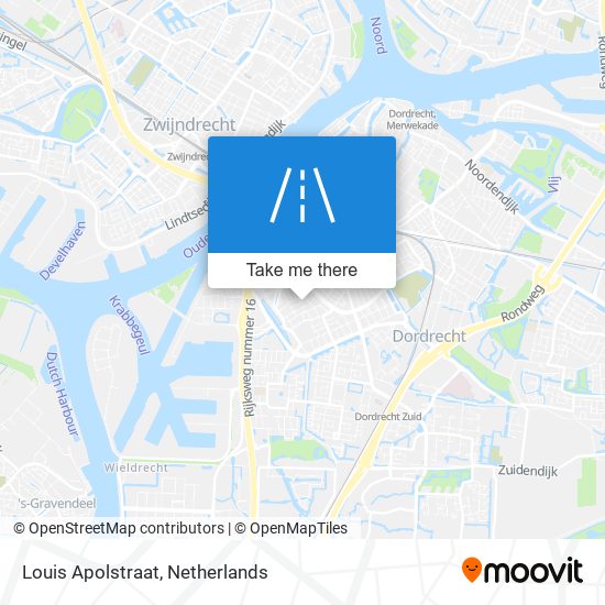 Louis Apolstraat map