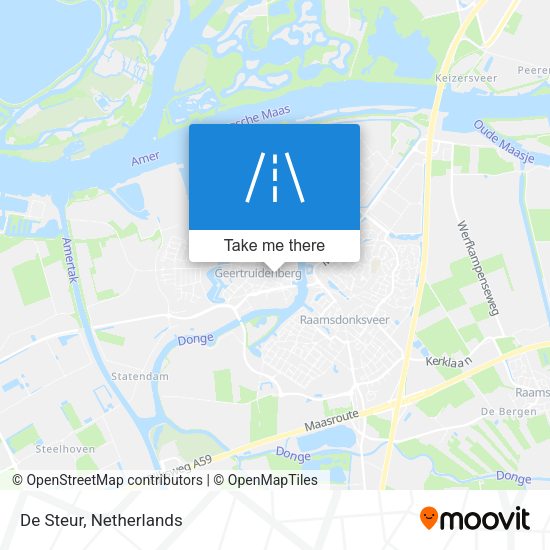 De Steur map