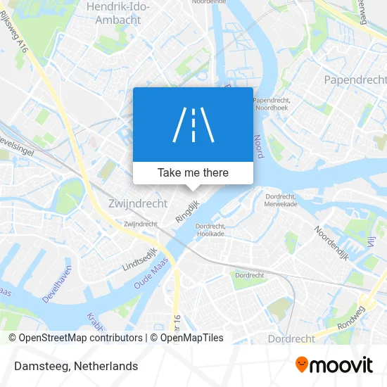 Damsteeg map