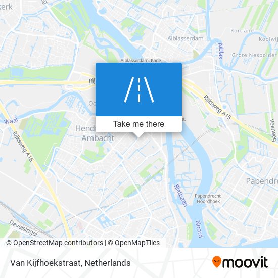 Van Kijfhoekstraat Karte