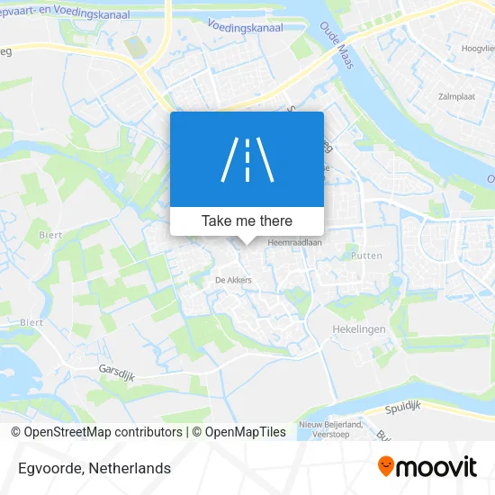 Egvoorde map