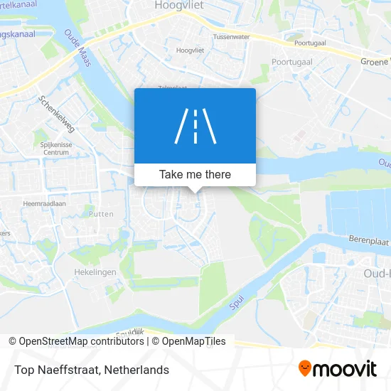 Top Naeffstraat map