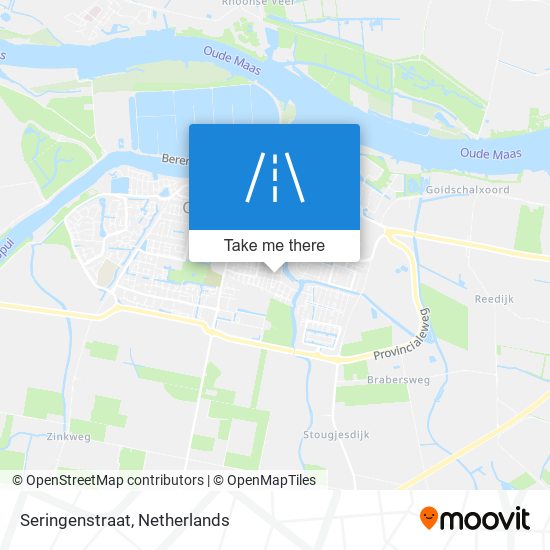 Seringenstraat Karte