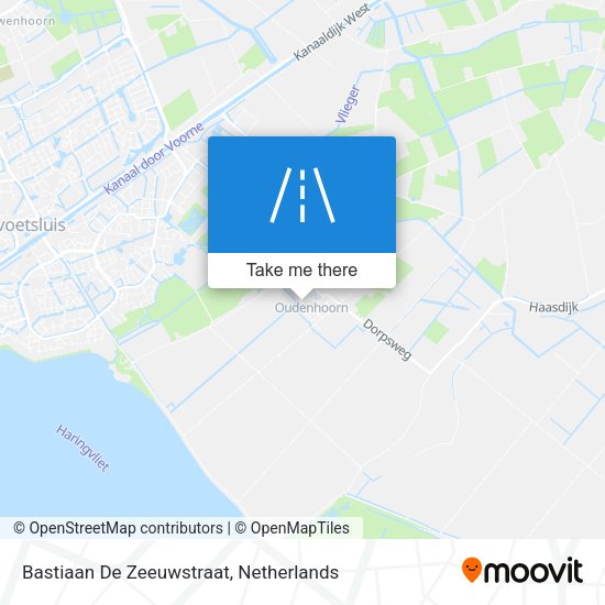 Bastiaan De Zeeuwstraat map
