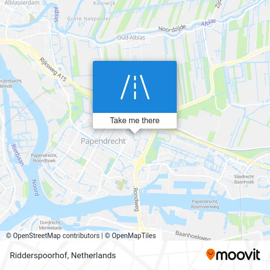 Ridderspoorhof Karte