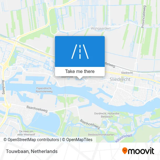 Touwbaan map