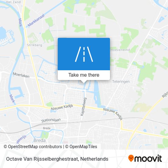 Octave Van Rijsselberghestraat map