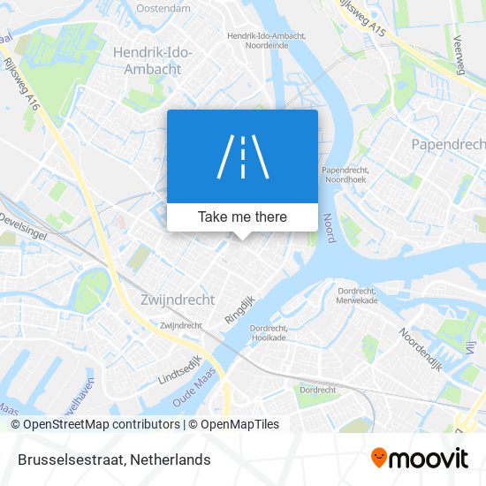 Brusselsestraat Karte