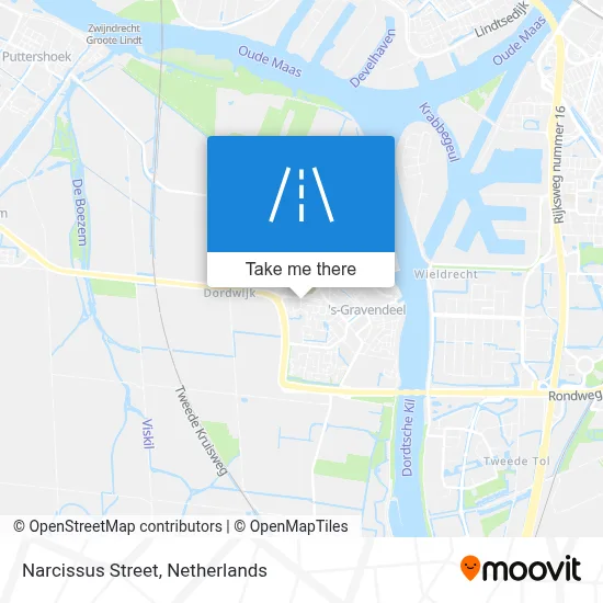 Narcisstraat map