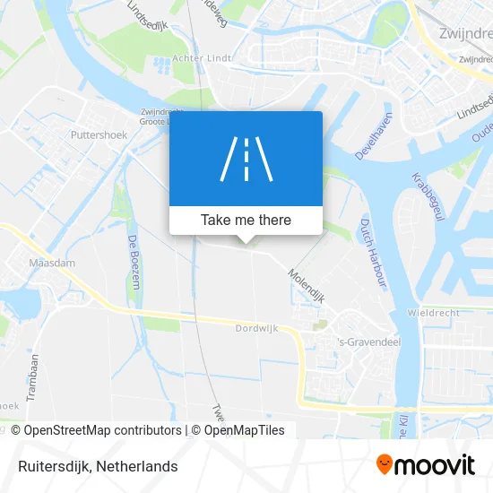 Ruitersdijk map