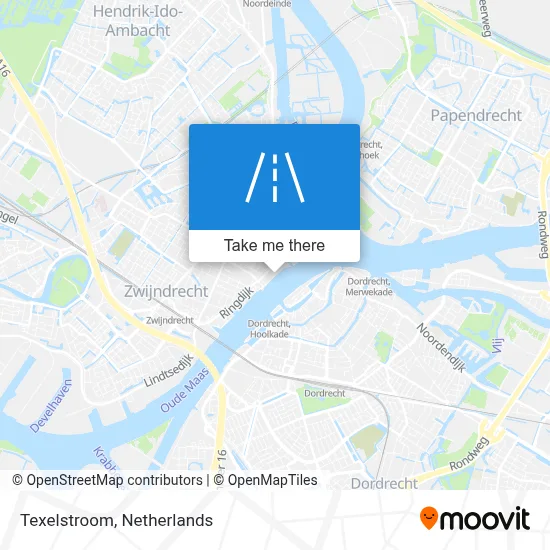 Texelstroom map