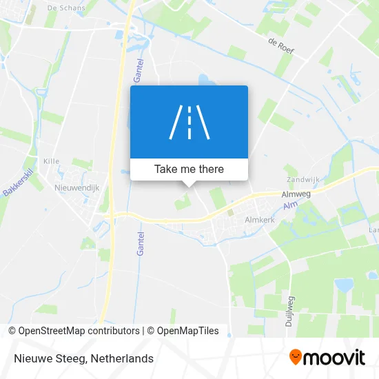 Nieuwe Steeg map