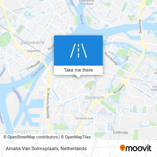 Amalia Van Solmsplaats map