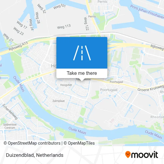Duizendblad map