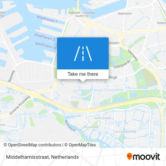 Middelharnisstraat map