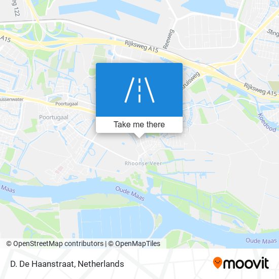 D. De Haanstraat map