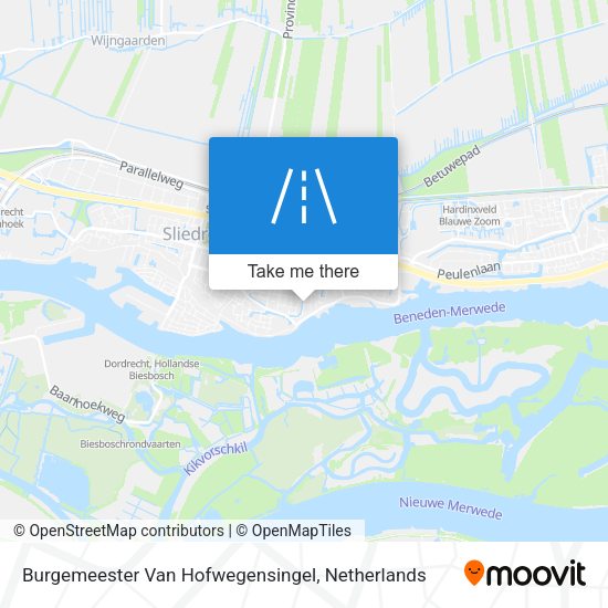 Burgemeester Van Hofwegensingel map
