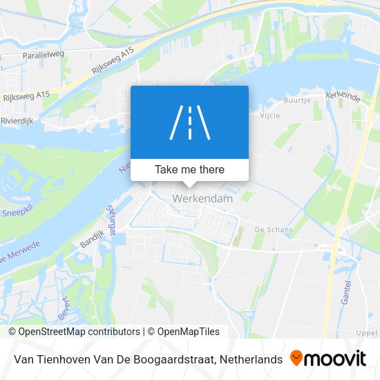 Van Tienhoven Van De Boogaardstraat map