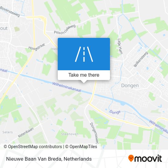 Nieuwe Baan Van Breda map