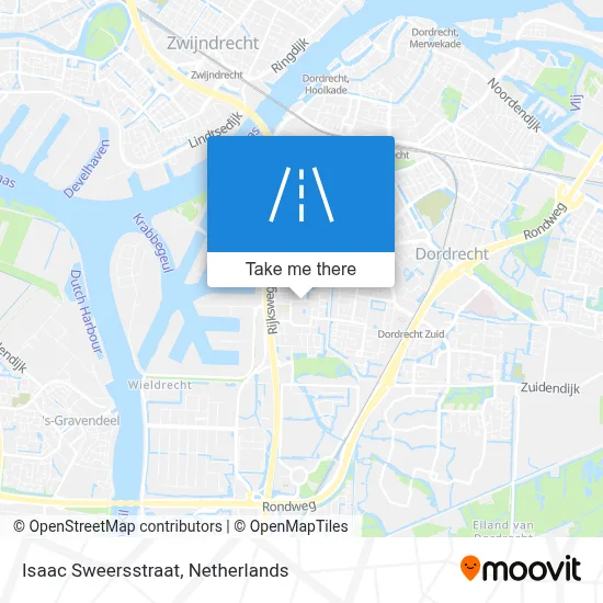 Isaac Sweersstraat map