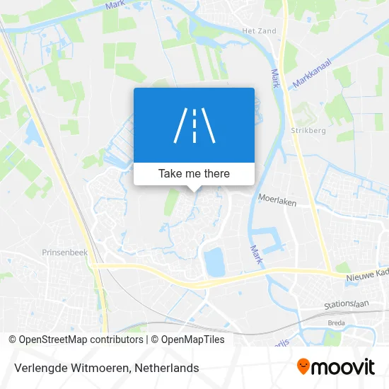 Verlengde Witmoeren map