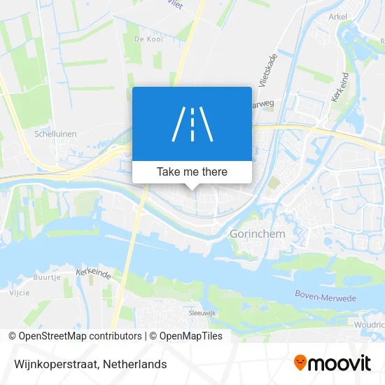 Wijnkoperstraat map