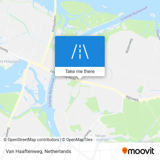 Van Haaftenweg map