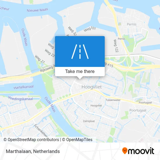 Marthalaan map