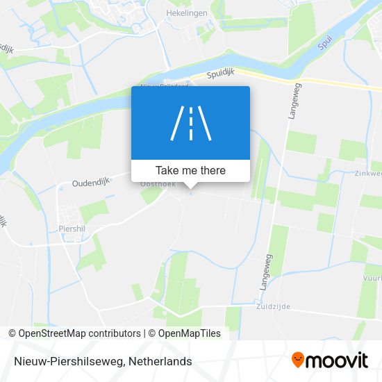 Nieuw-Piershilseweg map