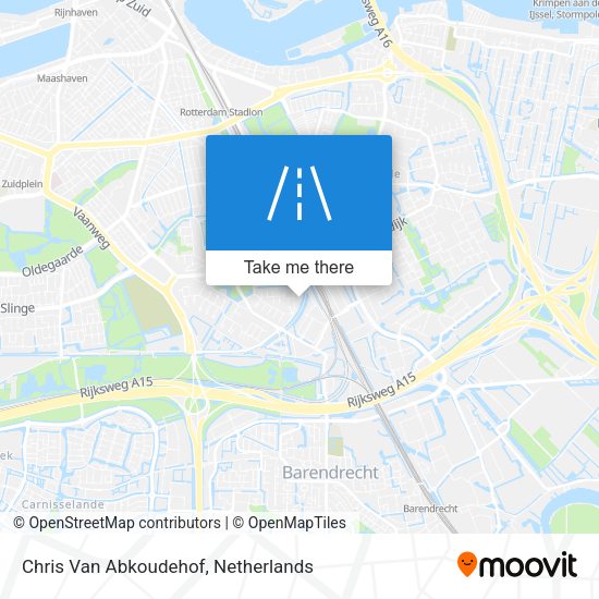 Chris Van Abkoudehof map
