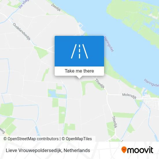 Lieve Vrouwepoldersedijk map