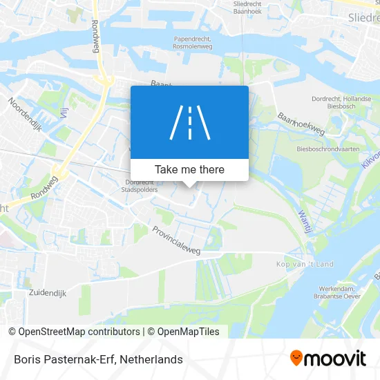 Boris Pasternak-Erf map