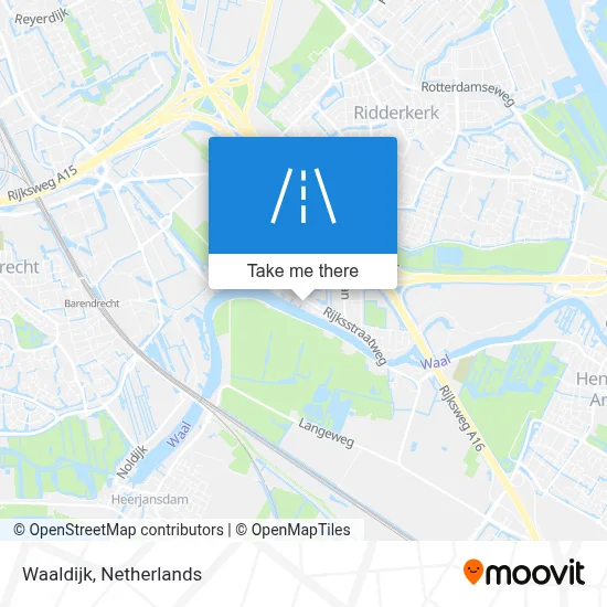 Waaldijk map