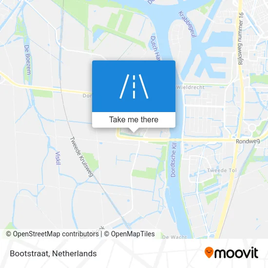 Bootstraat map