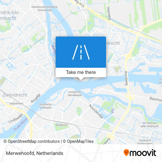 Merwehoofd map