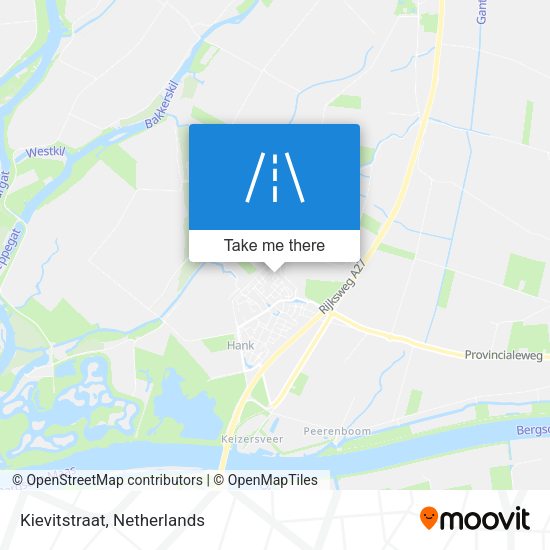 Kievitstraat map